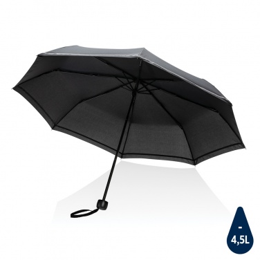 Logotrade promotional gifts photo of: 20.5"Impact AWARE™ RPET 190T pongee mini reflective umbrella