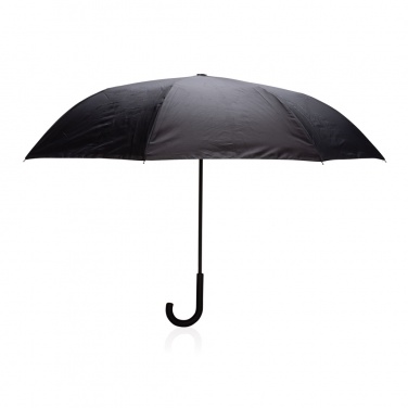Logo trade advertising products image of: 23" Impact AWARE™ RPET 190T reversible umbrella