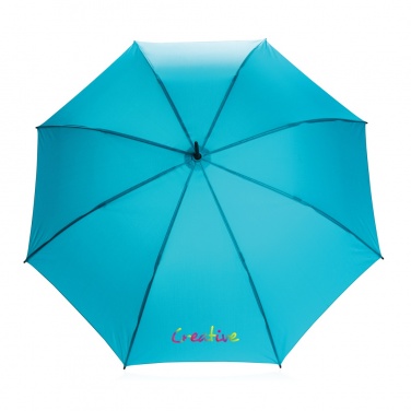 Logo trade advertising product photo of: 23" Impact AWARE™ RPET 190T standard auto open umbrella