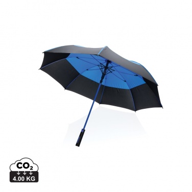 Logotrade promotional gifts photo of: 27" Impact AWARE™ RPET 190T auto open stormproof umbrella