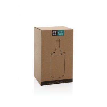 Logotrade promotional product picture of: Vino RCS certified recycled stainless steel wine bucket