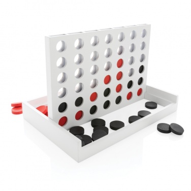 Logo trade promotional item photo of: Connect four wooden game