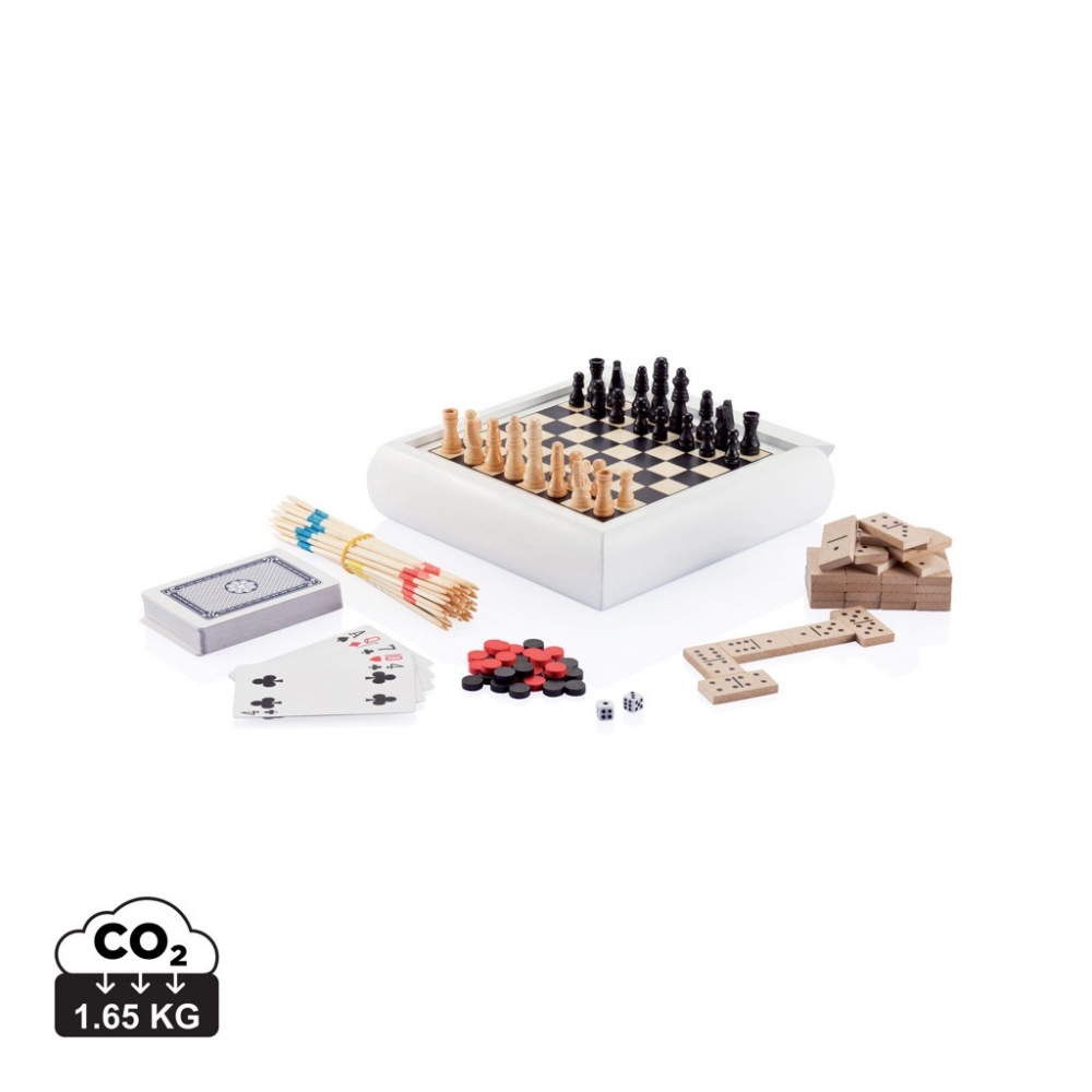 Logotrade promotional product picture of: 5 in 1 game set