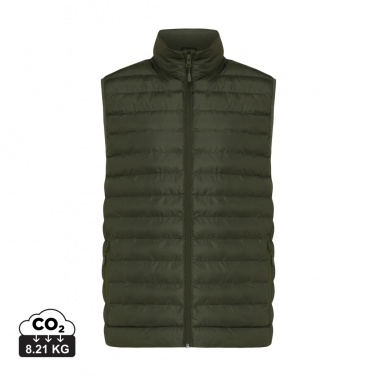 Logo trade advertising products image of: Iqoniq Meru men recycled polyester bodywarmer