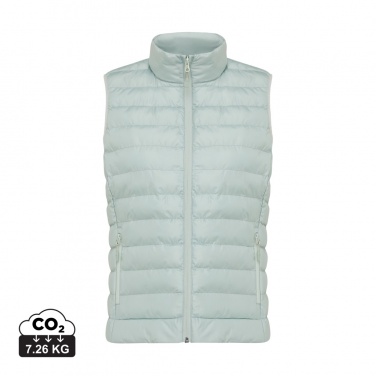 Logo trade corporate gift photo of: Iqoniq Meru women recycled polyester bodywarmer