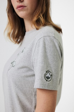 Logo trade business gift photo of: Iqoniq Manuel recycled cotton t-shirt undyed