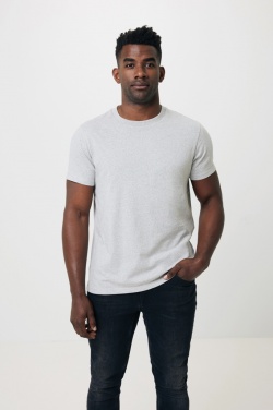 Logo trade promotional items image of: Iqoniq Manuel recycled cotton t-shirt undyed