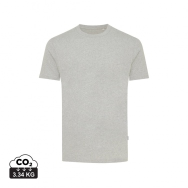 Logo trade promotional merchandise photo of: Iqoniq Manuel recycled cotton t-shirt undyed