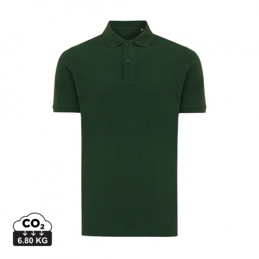 Logo trade corporate gifts picture of: Iqoniq Yosemite recycled cotton pique polo