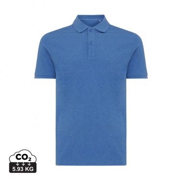 Logo trade corporate gifts picture of: Iqoniq Yosemite recycled cotton pique polo