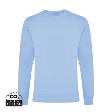 Logo trade promotional giveaway photo of: Iqoniq Zion recycled cotton crew neck