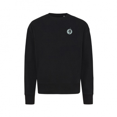 Logotrade advertising products photo of: Iqoniq Kruger relaxed recycled cotton crew neck