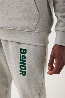 Logo trade promotional merchandise picture of: Iqoniq Torres recycled cotton hoodie undyed