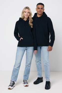 Logo trade business gift photo of: Iqoniq Trivor recycled polyester microfleece hoodie
