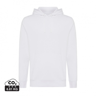 Logo trade promotional merchandise photo of: Iqoniq Rila lightweight recycled cotton hoodie