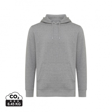 Logo trade corporate gift photo of: Iqoniq Rila lightweight recycled cotton hoodie