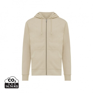 Logotrade corporate gift image of: Iqoniq Abisko recycled cotton zip through hoodie