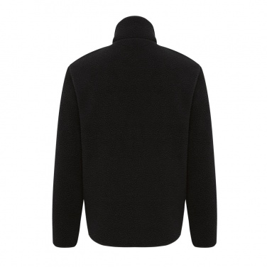 Logo trade promotional products image of: Iqoniq Diran recycled polyester pile fleece jacket