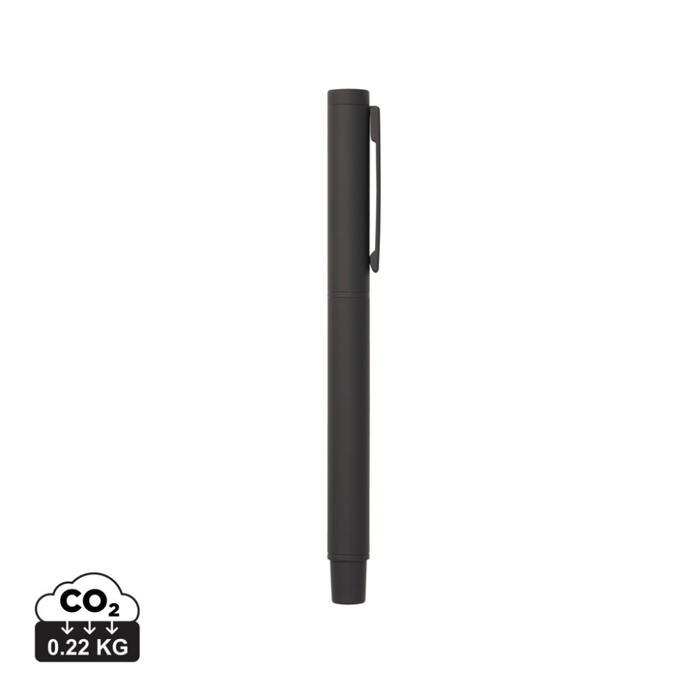 Logo trade promotional giveaways image of: VINGA Baltimore RCS recycled SS pen