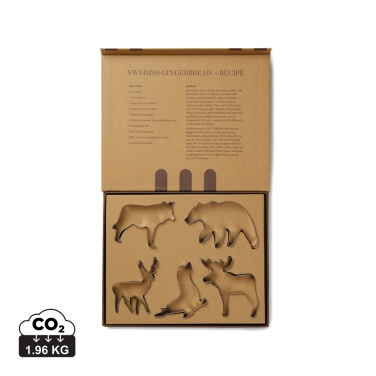 Logotrade promotional giveaway image of: VINGA Nordic big 5 cookie cutter 5-piece set