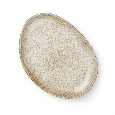 Logo trade corporate gifts image of: VINGA Nuvem stoneware serving plate