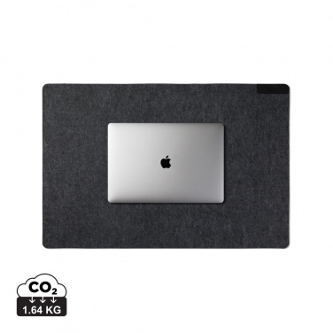 Logotrade corporate gift picture of: VINGA Albon GRS recycled felt desk pad