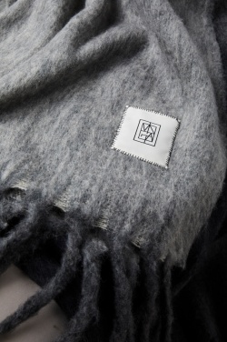 Logotrade advertising product picture of: Vinga Saletto wool blend blanket