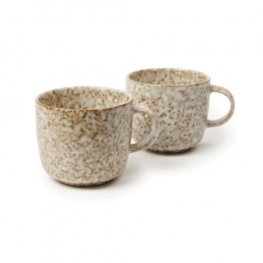 Logo trade promotional items picture of: VINGA Nuvem stoneware mug, 2 pcs set