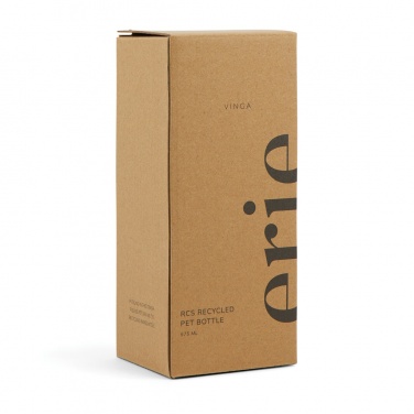 Logo trade promotional giveaways picture of: VINGA Erie RCS recycled pet bottle 575 ML