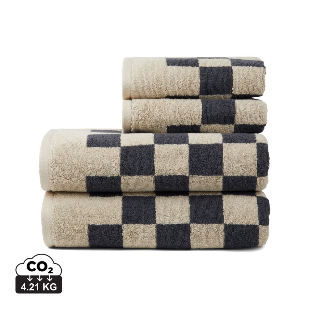 Logotrade promotional giveaway image of: VINGA Elba OCS organic cotton towel, 4 pcs set