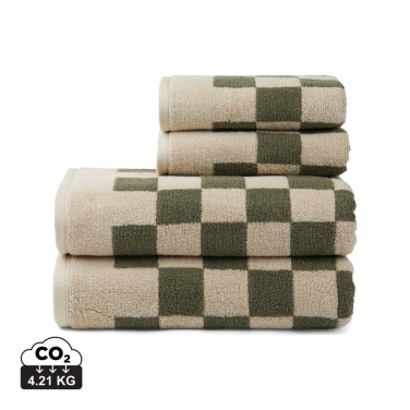 Logo trade promotional giveaways image of: VINGA Elba OCS organic cotton towel, 4 pcs set