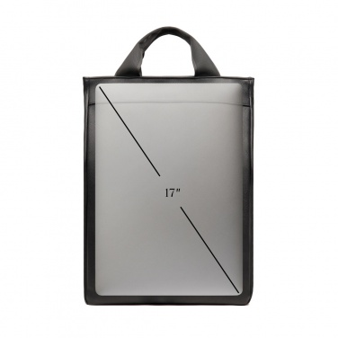 Logo trade advertising products picture of: VINGA Bermond RCS recycled PU backpack