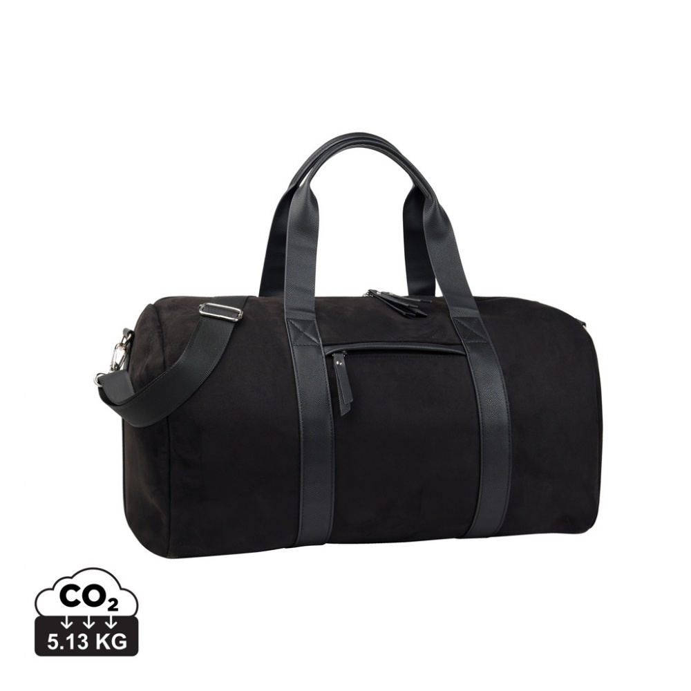 Logo trade promotional merchandise image of: VINGA Marlow RCS recycled polyester weekend bag