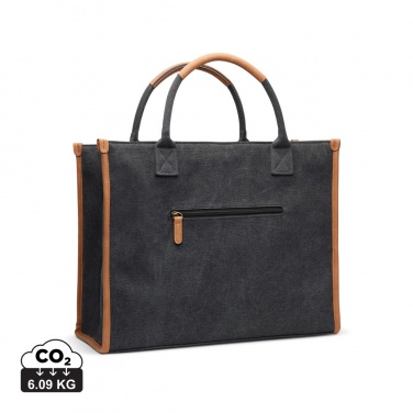 Logotrade business gift image of: VINGA Bosler RCS recycled canvas office tote
