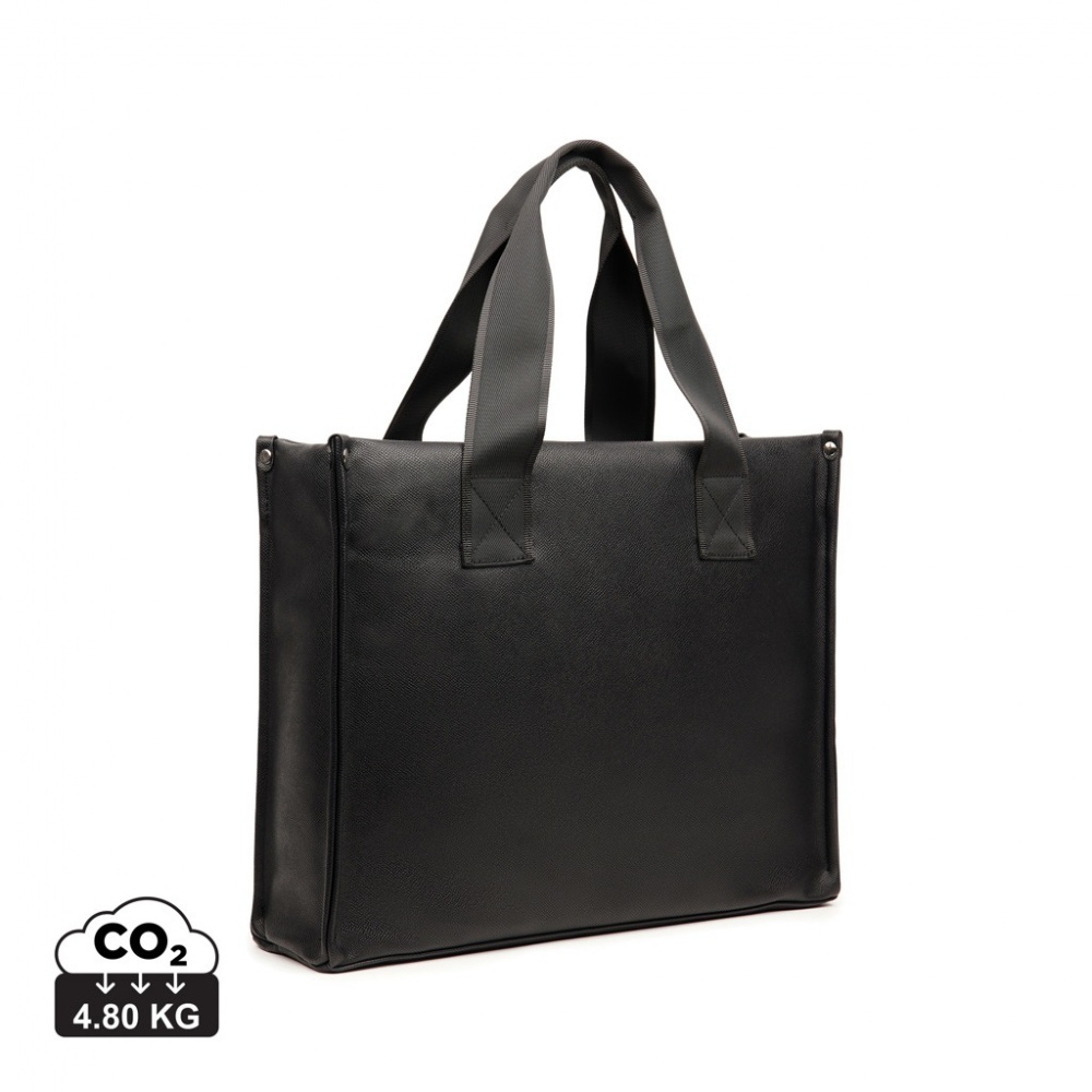Logotrade promotional merchandise image of: VINGA Bermond RCS recycled PU tote bag