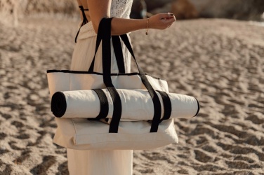 Logotrade business gifts photo of: VINGA Volonne AWARE™ recycled canvas beach bag