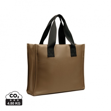 Logo trade promotional items picture of: VINGA Bermond RCS recycled PU tote bag