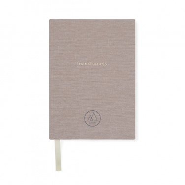 Logotrade promotional gift image of: VINGA Thankfulness GRS recycled paper journal