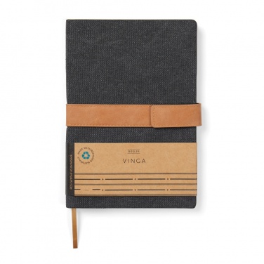 Logo trade advertising product photo of: VINGA Bosler RCS recycled paper notebook