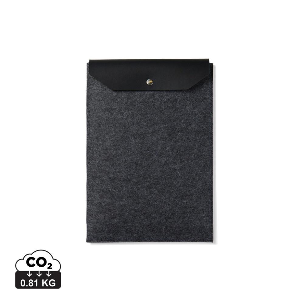 Logotrade promotional product picture of: VINGA Albon GRS recycled felt 15" laptop sleeve