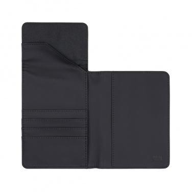 Logotrade promotional product picture of: VINGA Baltimore RCS recycled polyester RFID passport cover