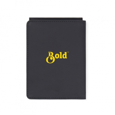 Logo trade promotional items image of: VINGA Baltimore RCS recycled polyester RFID passport cover