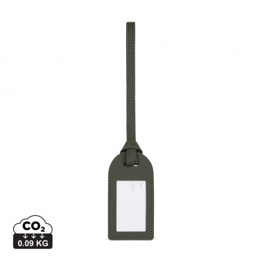 Logo trade promotional gifts picture of: VINGA Baltimore RCS recycled polyester luggage tag