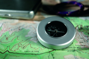 Logo trade promotional merchandise photo of: Target nautical compass