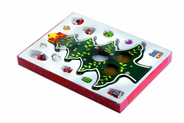 Logo trade corporate gifts picture of: Wooden xmas tree decoration