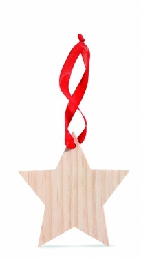 Logo trade promotional gifts image of: Star shaped hanger