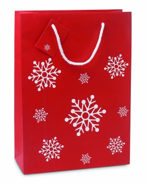 Logo trade promotional giveaway photo of: Gift paper bag large