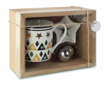 Logo trade promotional gift photo of: Mug mini plate filter in box