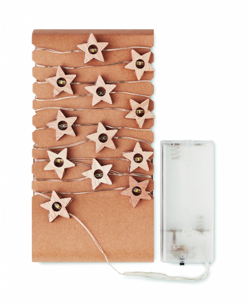 Logo trade promotional product photo of: String with 20 star lights