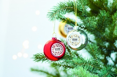 Logotrade promotional giveaway image of: Christmas ball for sublimation